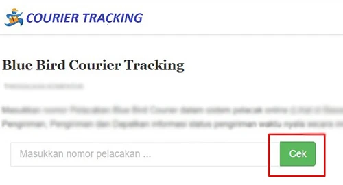 Cek Resi di Situs Track My Courier 3