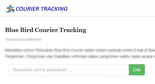 Cek Resi di Situs Track My Courier