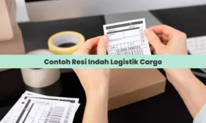 Contoh Resi Indah Logistik Cargo