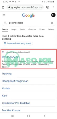 Cara Cek Ongkir Pos Indonesia Pilih Website Resmi