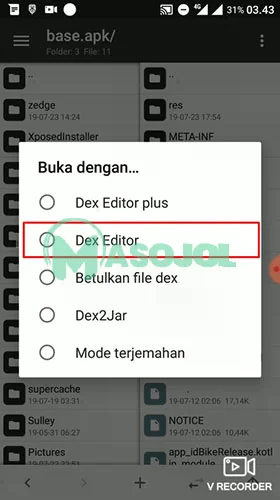 Cara Setting Apk Editor Gojek Pilih Dex Editor