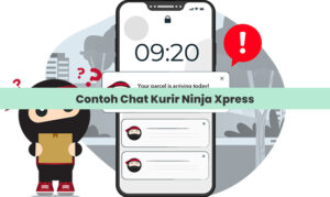 Contoh Chat Kurir Ninja Xpress