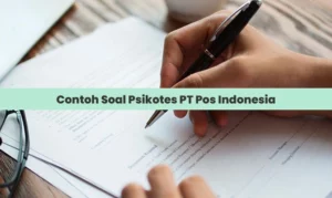 Contoh Soal Psikotes PT Pos Indonesia