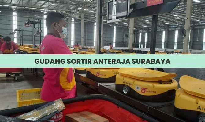 Gudang Sortir Anteraja Surabaya