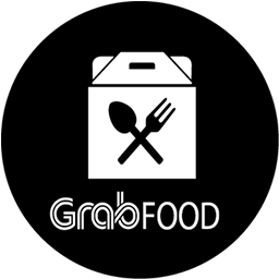 Logo GrabFood Hitam
